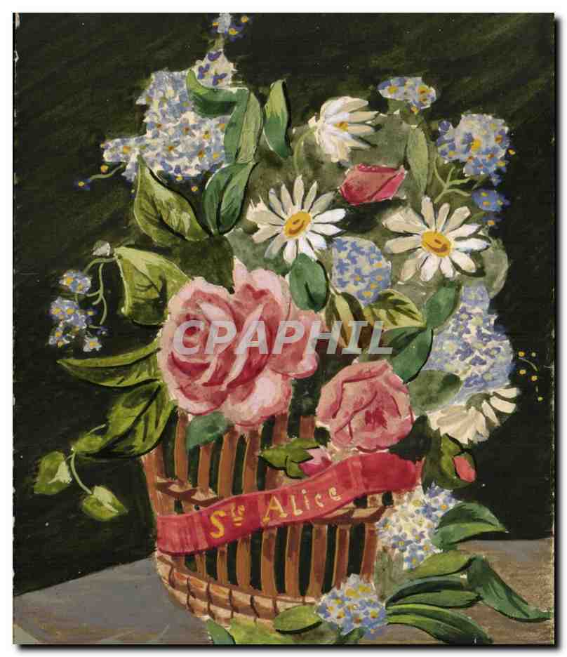 Bouquet de fleurs — Sainte Alice — éditeur inconnu
