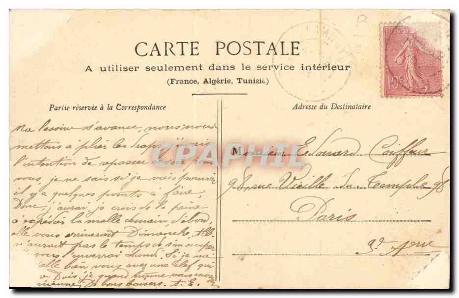 Les Rengaines du Siècle — Phototypie A. Berberet & Cie, Nancy — Verso