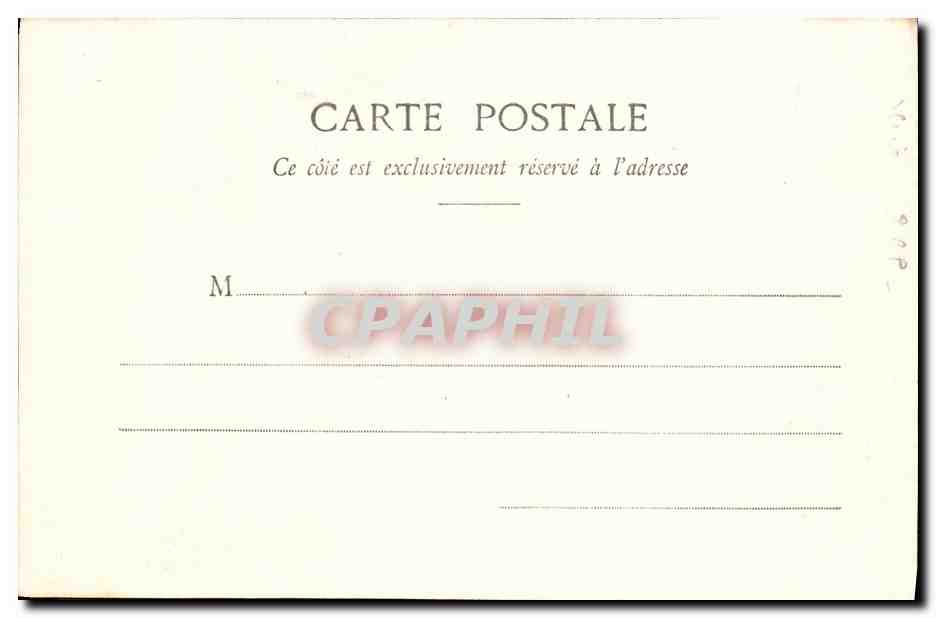 Petite Mère — Poème d’A.G. — Phototype A. Bismarck & Cie, Nancy — Achterkant