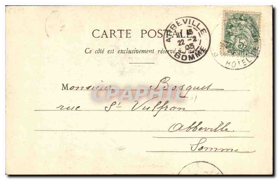 Chanteurs des Cours — Sois bonne, ô ma chère inconnue — Photographie A. Burgred et Cie, Nancy — Verso