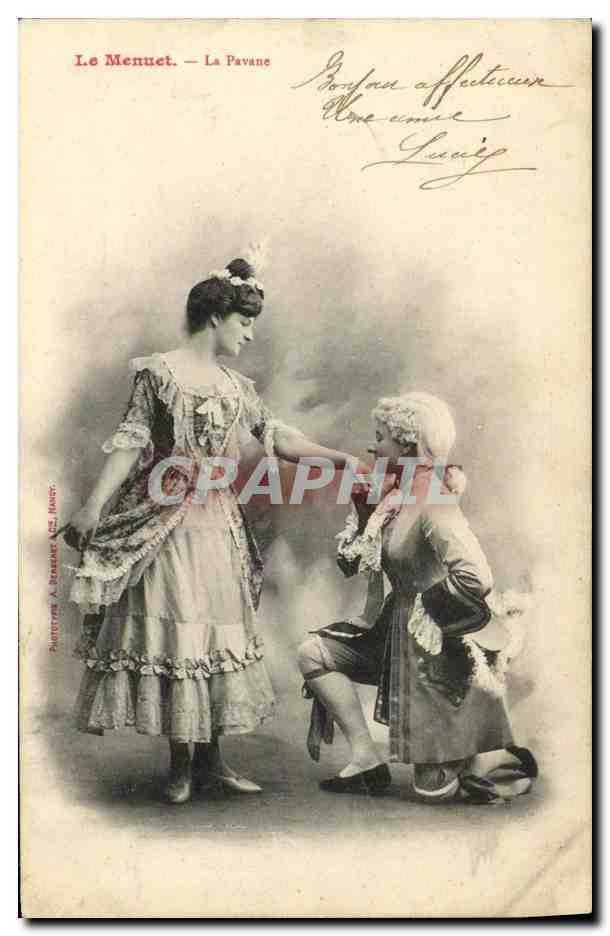 Le Menuet — La Pavane — Phototype A. Berbaret, 122, Nancy