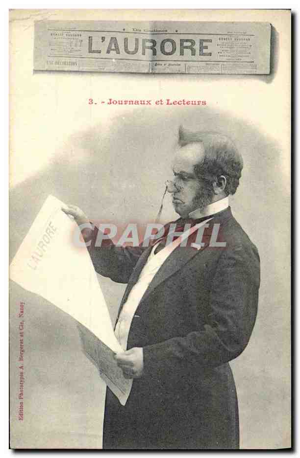 L'Aurore — Journaux et Lecteurs — Éditions Phototypies A. Bergeret et Cie, Nancy