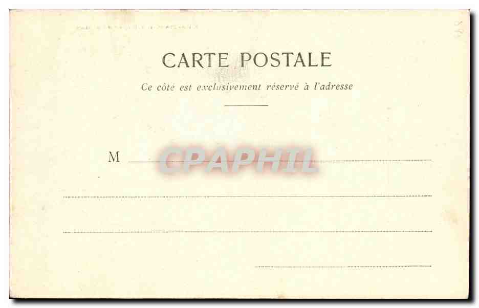 Lucien Millevoye — Rédacteur en chef de La Patrie — Édition Phototypie A. Bergeret et Cie, Nancy — Verso