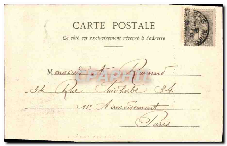 Lettore di La Lanterne — Giornale Politico — Edizione A. Bergeret et Cie, Nancy — Verso