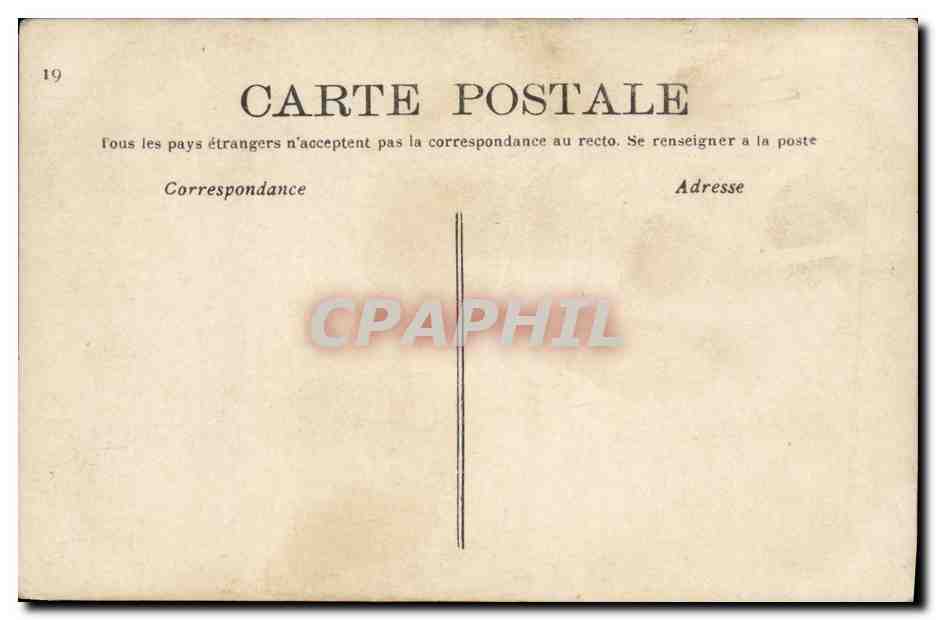 CPA Fantaisie Femme Cyrano de Bergerac Rostand — Rückseite