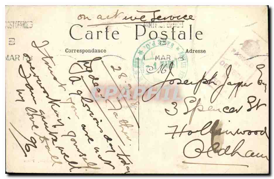 CPA Boulogne sur mer Bateau de peche dans le port Bateau  — Rückseite