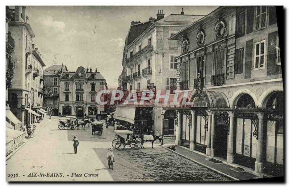 CPA Aix les Bains Place Carnot 