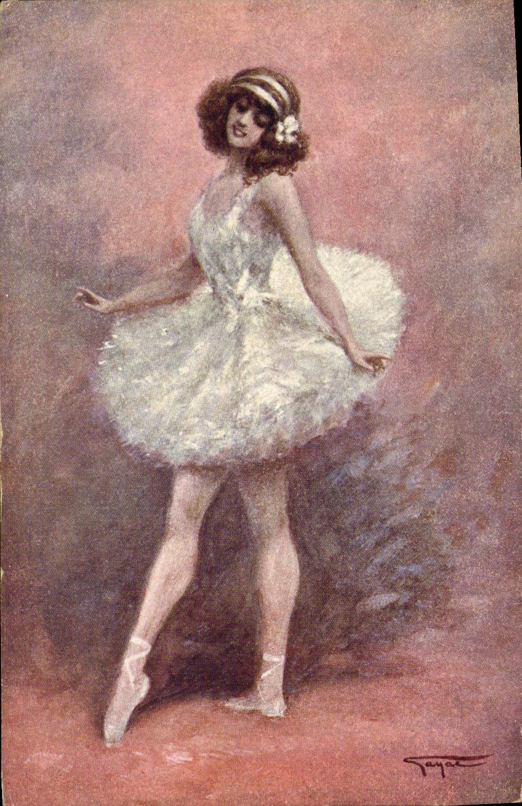 CPA Fantaisie Gayac Danseuse 