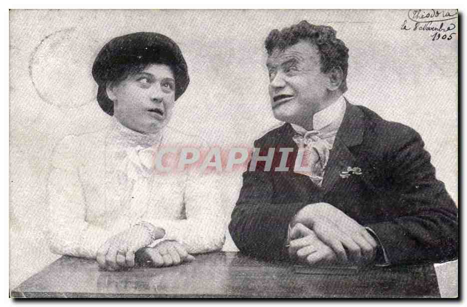 CPA Fantaisie Couple Humour 