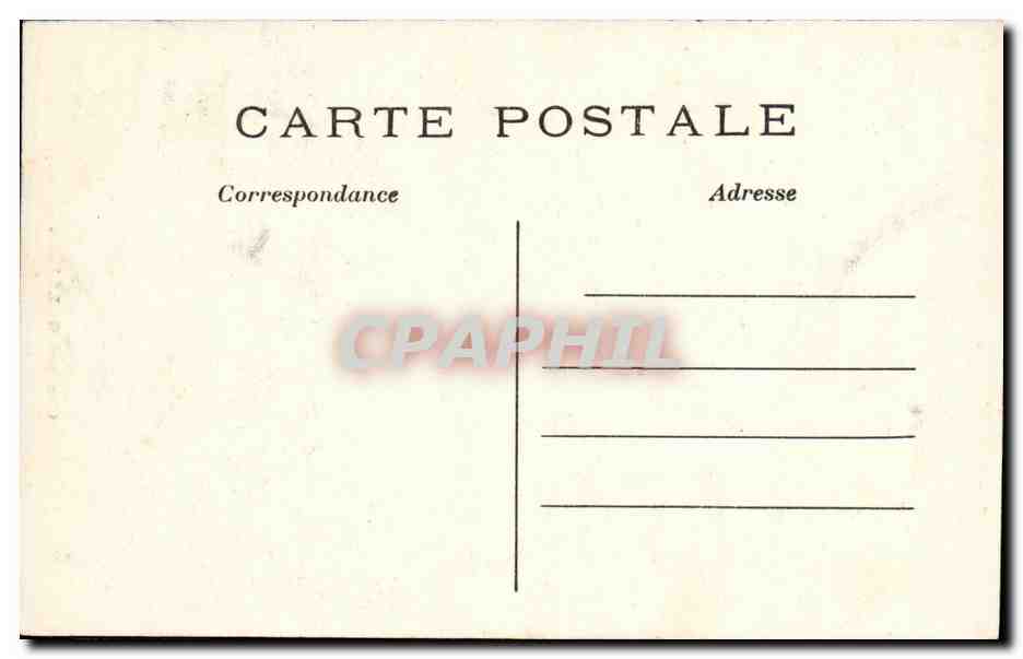 CPA General Gallieni Militaria  — Rückseite