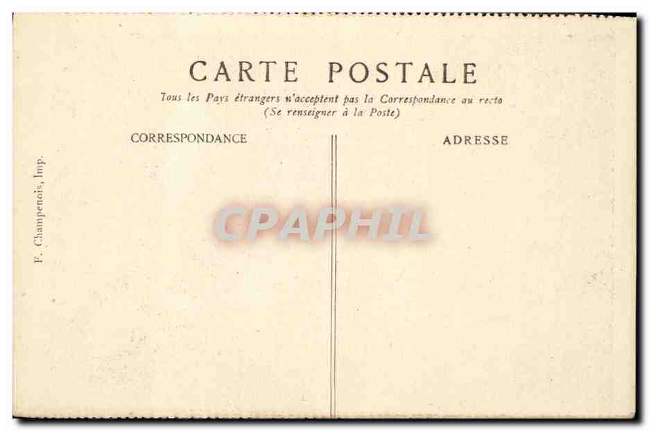 CPA Chemin de fer d Orleans L Auvergne Region de Lioran Vaches ATtelage — Rückseite