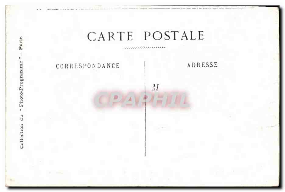 CPA Fantaisie Gaiete l abbe constantin Comedie en 3 actes par Cremieux Decourcelle Theatre — Rückseite