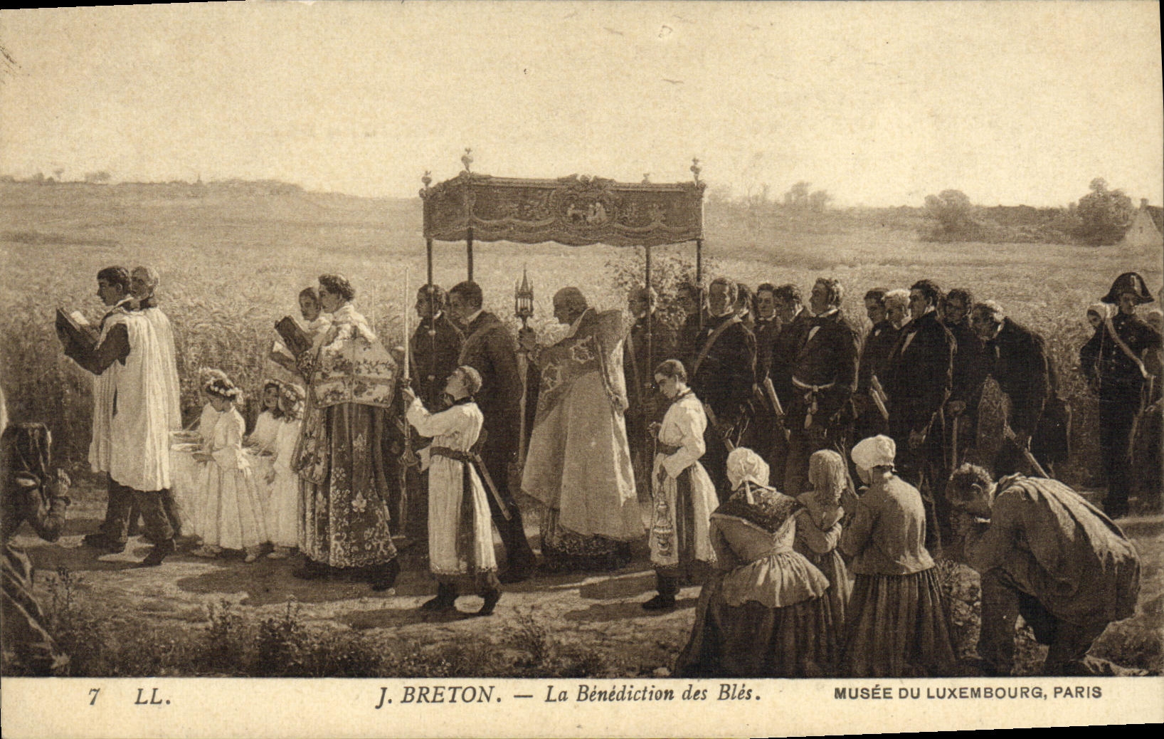 La Bénédiction des Blés — J. Breton — Musée du Luxembourg, Paris