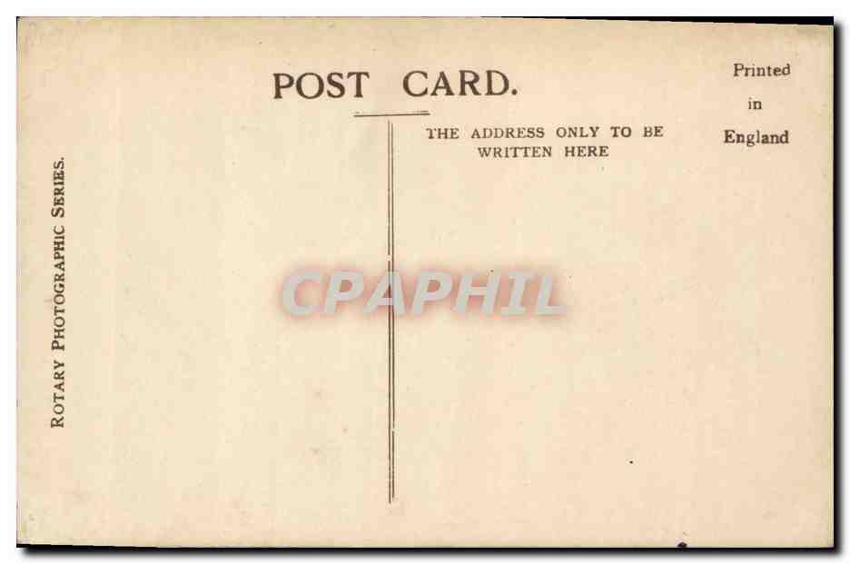 H.R.H. George Prince of Wales — en uniforme militaire orné de décorations — Rotary Photo. E.C. — Verso