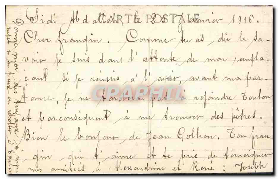 CPA Bateau Massue Contre torpilleur francais de 1er rang — Verso
