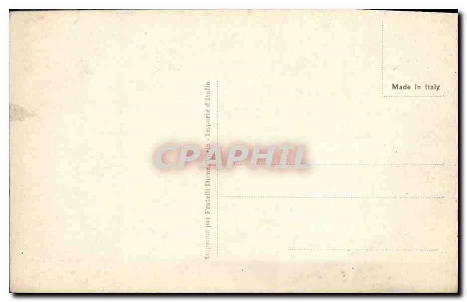 CPA Fantaisie Famille militaria  — Rückseite