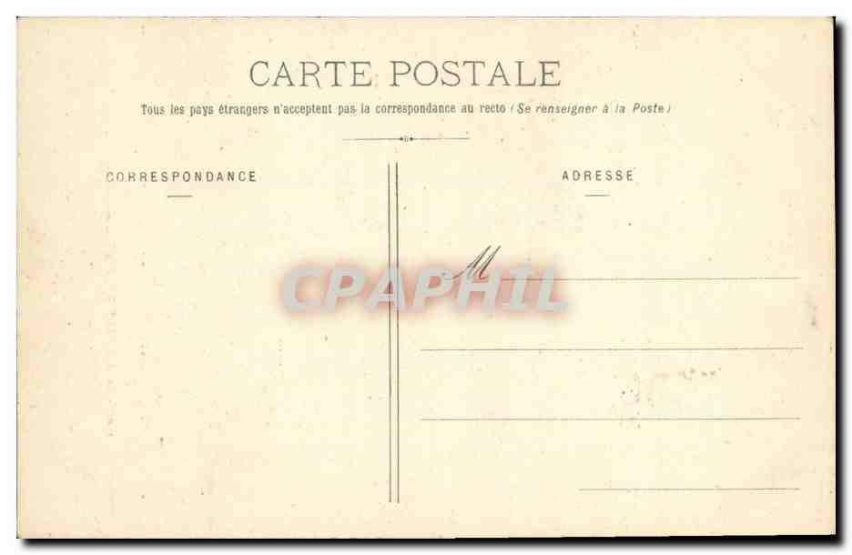 CPA Portrait d Elvire d apres Elouis — Verso