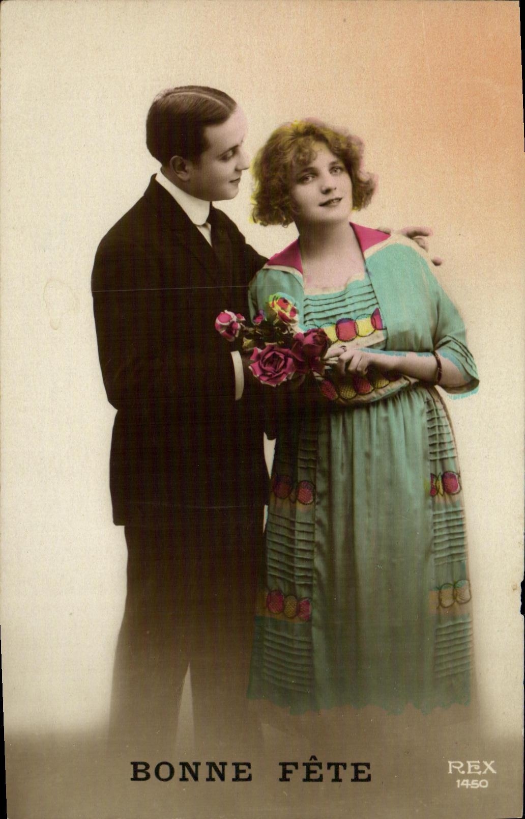 CPA Fantaisie Femme
