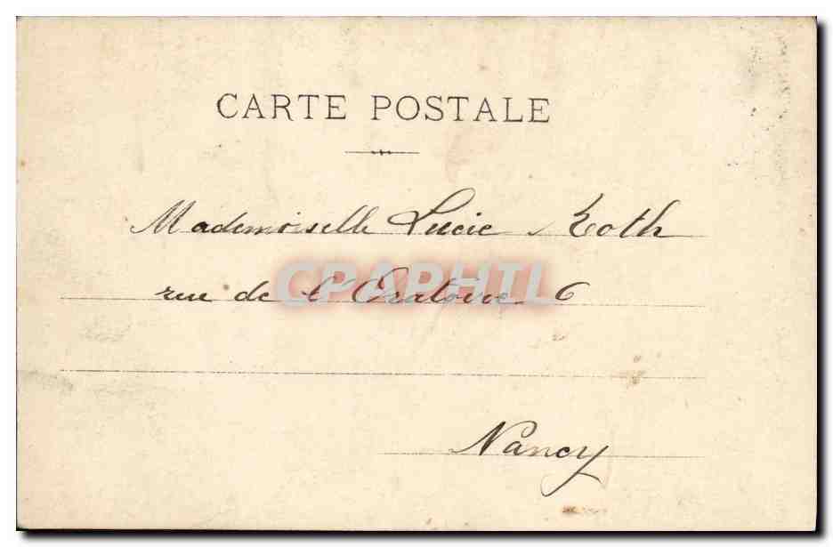 CPA Fantaisie Enfants Oeuf — Rückseite