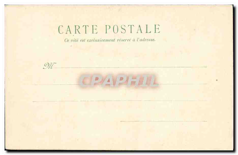 CPA Fantaisie Paysage de sous bois — Rückseite