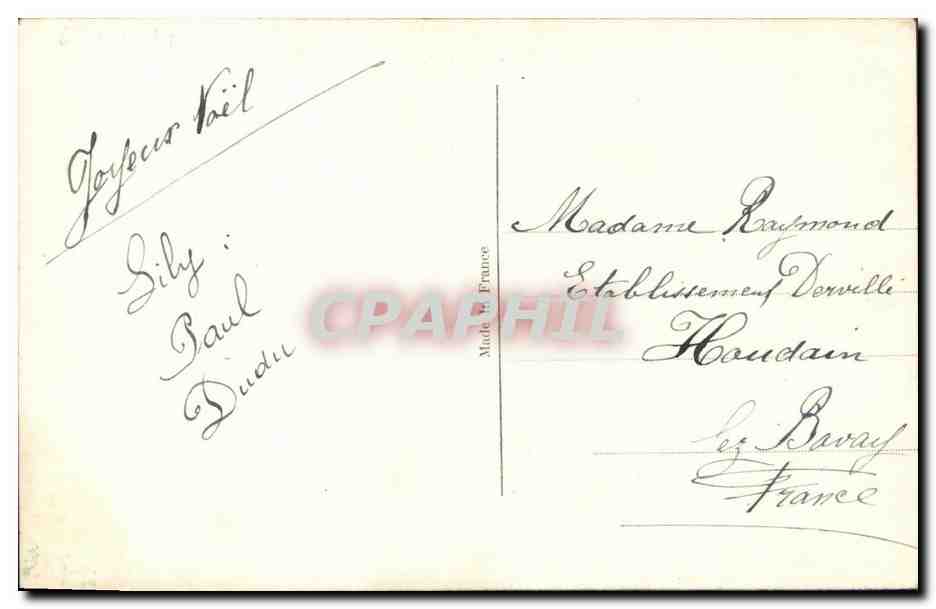 CPA Graine de roses Bebes Enfants — Rückseite