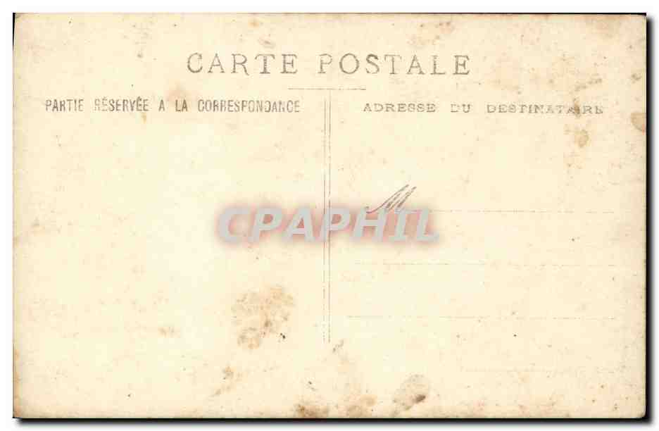 CARTE PHOTO Fantaisie Enfant — Rückseite