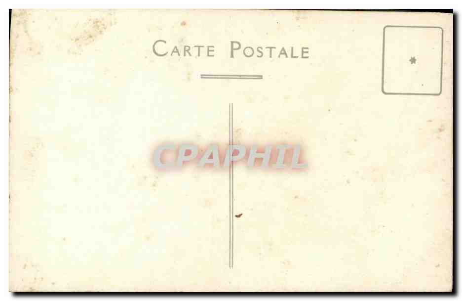 CARTE PHOTO Fantaisie Femme et enfant — Rückseite