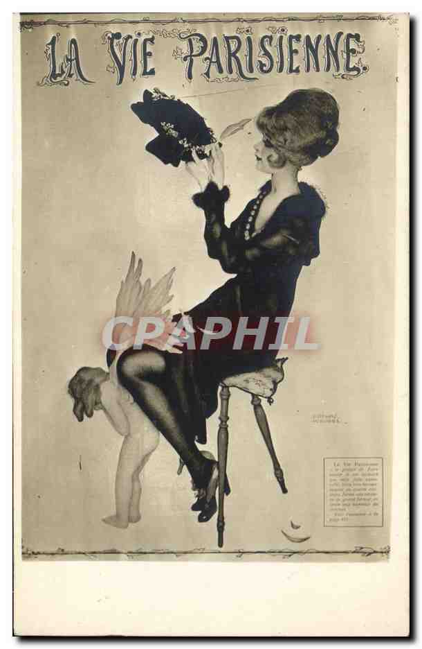 La Vie Parisienne — illustration de couverture — éditeur non visible