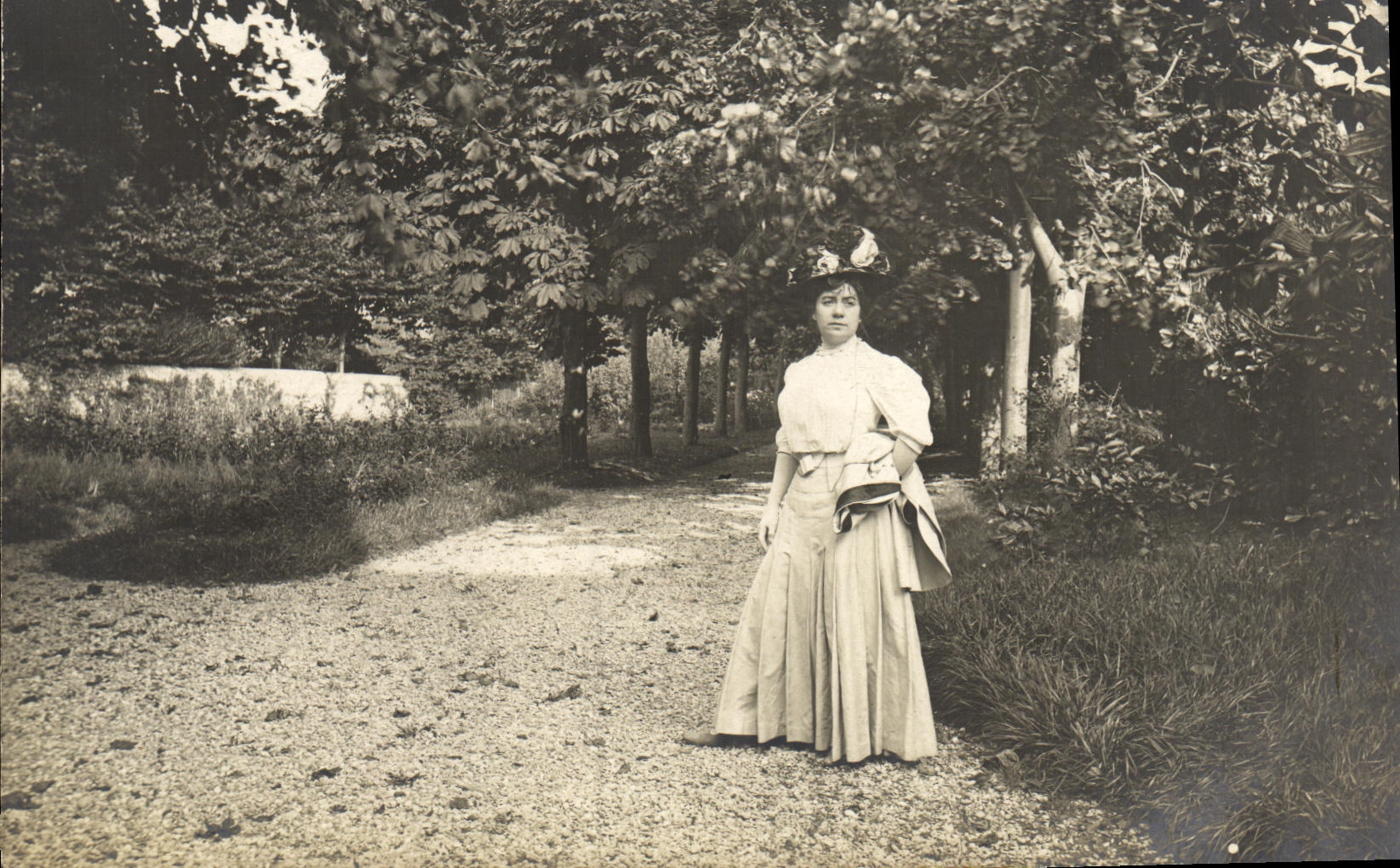 CARTE PHOTO Femme