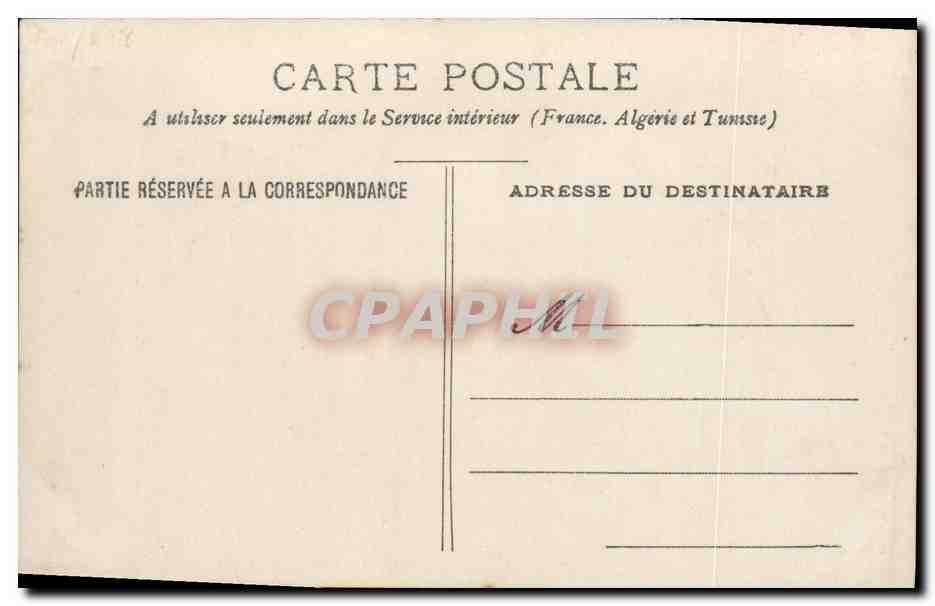 CARTE PHOTO Attelage Char fleuri Femmes  — Rückseite