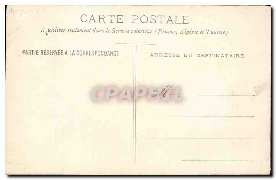 CARTE PHOTO femmes en tenue — Rückseite