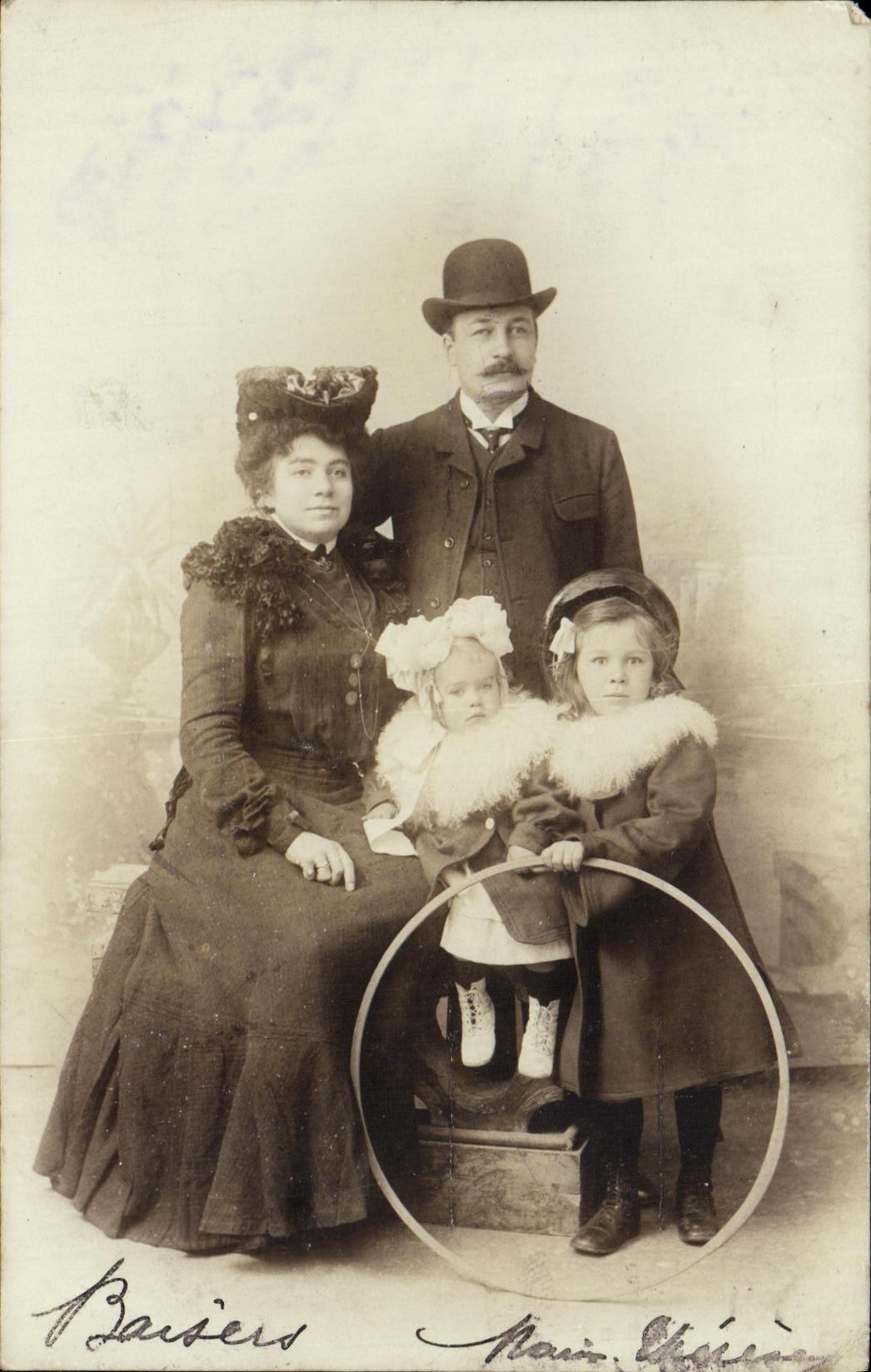 Famille Barbers — Studio photographique — Paris
