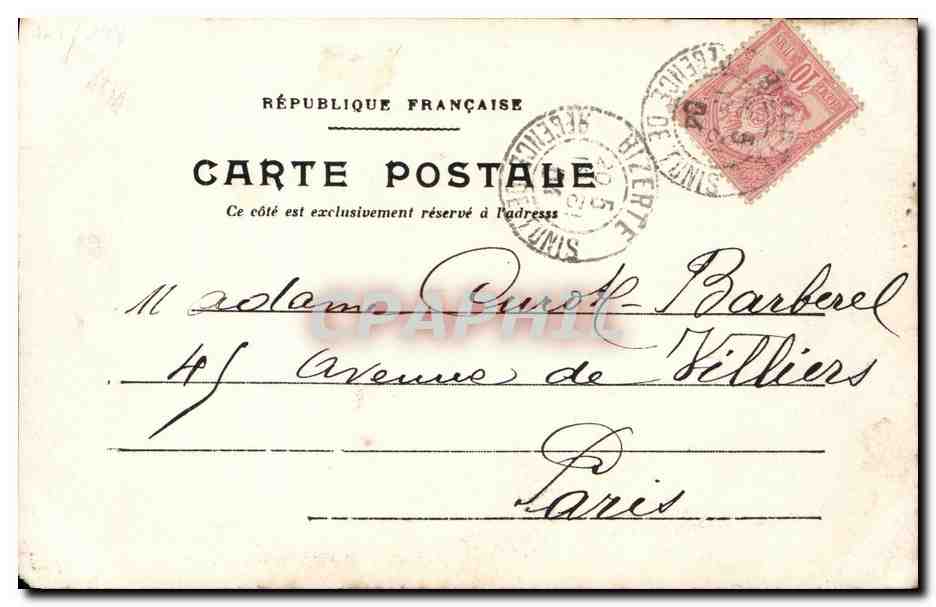 Famille Barbers — Studio photographique — Paris — Achterkant