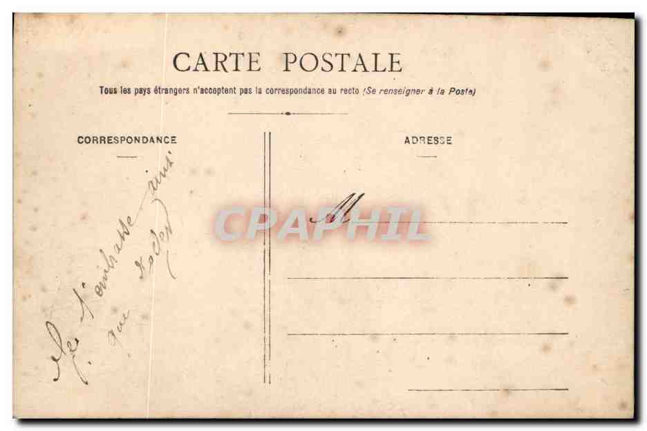 CPA Fantaisie EnfantCPA La marine Francaise Poupee — Rückseite