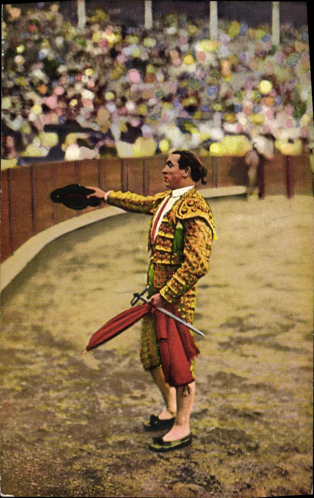 Matador brindando — San Sebastián — Casa PEDRO MARI-RESTAURANTE
