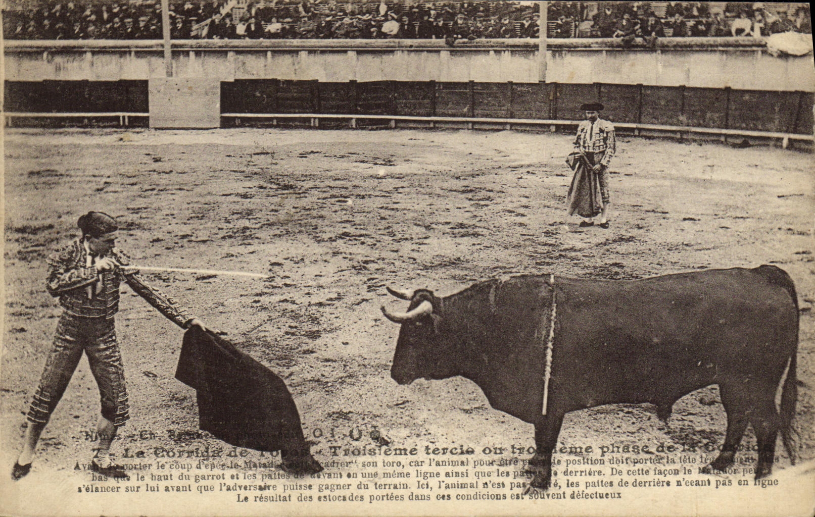 Corrida de toros — Troisième tercio ou troisième phase de la corrida — Éditeur non identifié, n° de série 7