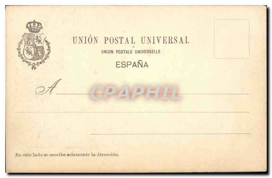Corrida de Toros — Suerte de Vara — Hapara y Menet, Madrid, n° 125 — Reverso