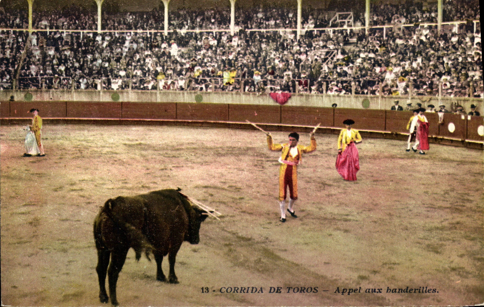 Corrida de toros — Appel aux banderilles — G. Lemaître & Cie, Lématre & Cie, n°31