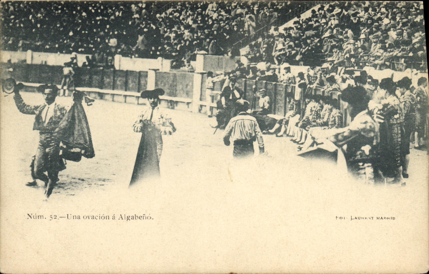 Ovación à l'Algabeño — Núm. 52 — Éditeur Launhnt Madrid