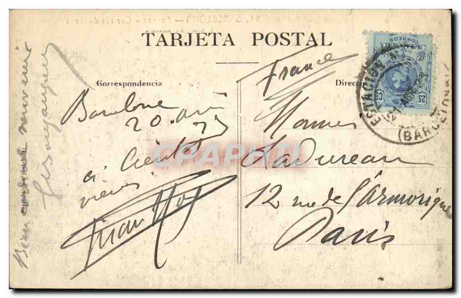 Barcelone — Arenas — Corrida de toros — L. Reislein, fot. Barcelona — Verso