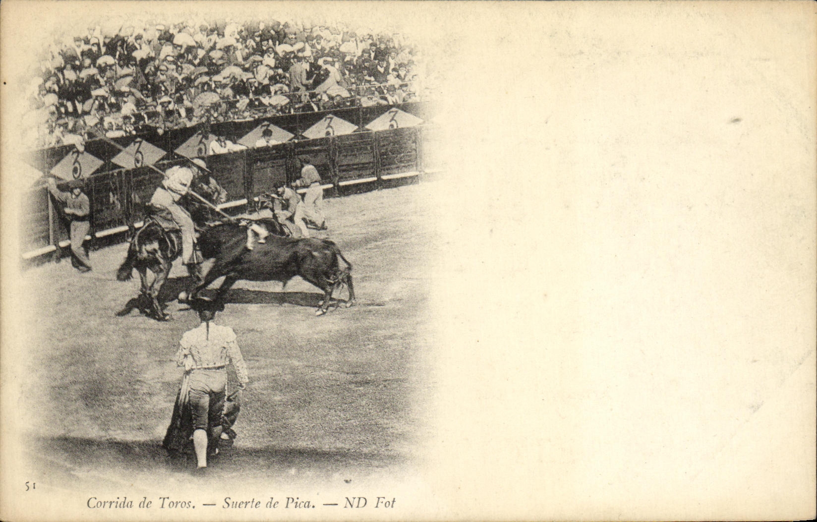 Corrida de Toros — Suerte de Pica — ND Fot