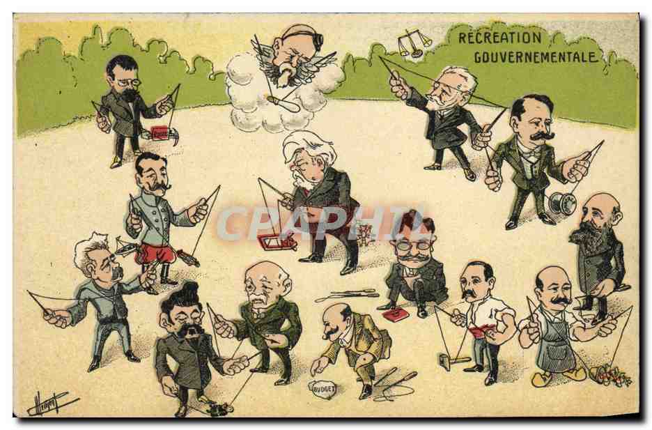 CPA Politique Recreation gouvernementale 