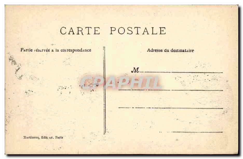 CPA Republique francaise Norwins Loubet  — Rückseite
