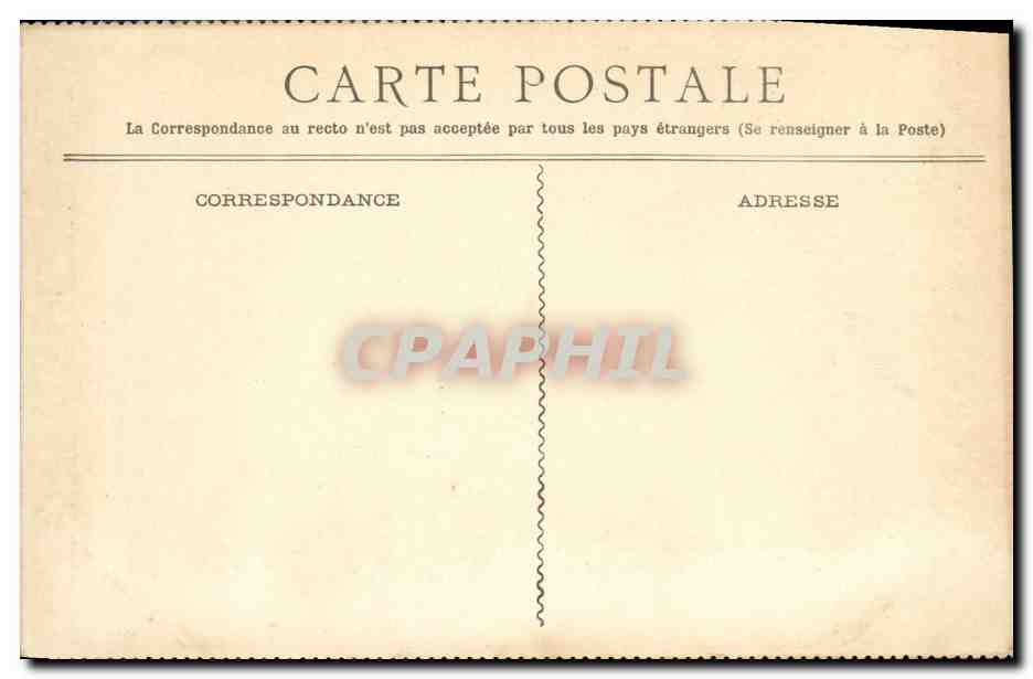 CPA Chemins de fer d Orleans Touraine Chateaud e Chambord — Verso