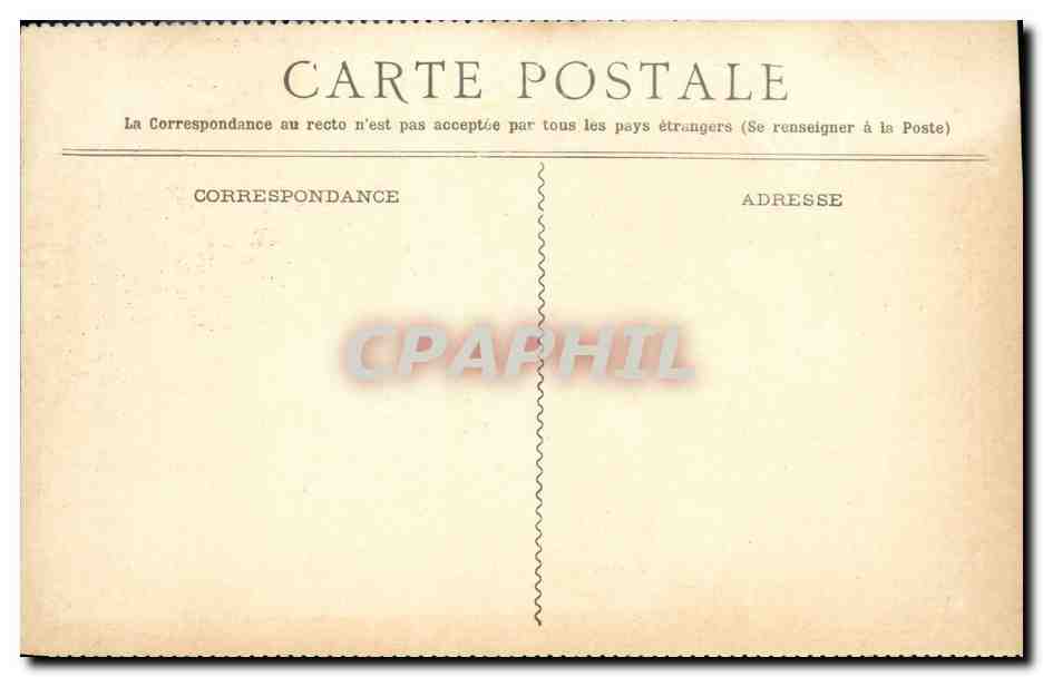 CPA Auvergne Chemins de fer d Orleans — Verso