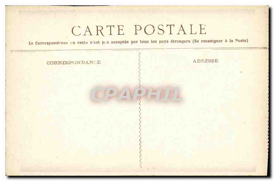 CPA Chemins de fer de l etat par Brighton Paris Londres Rouen Dieppe Newhaven Cheval — Rückseite