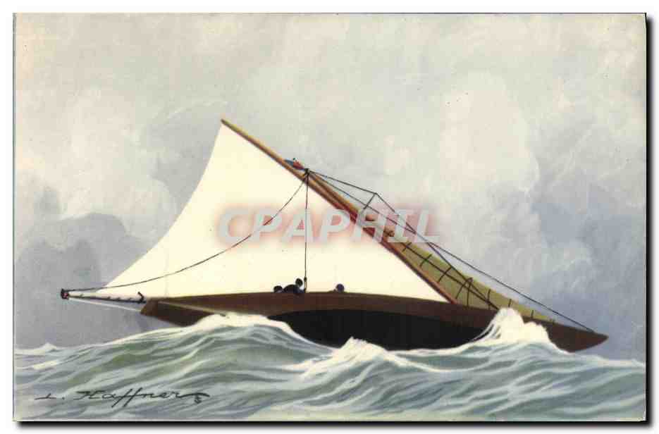 CPA Bateau Haffner 