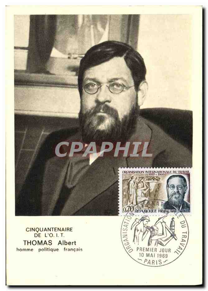 Carte Maximum Thomas Albert Homme politique Francais 
