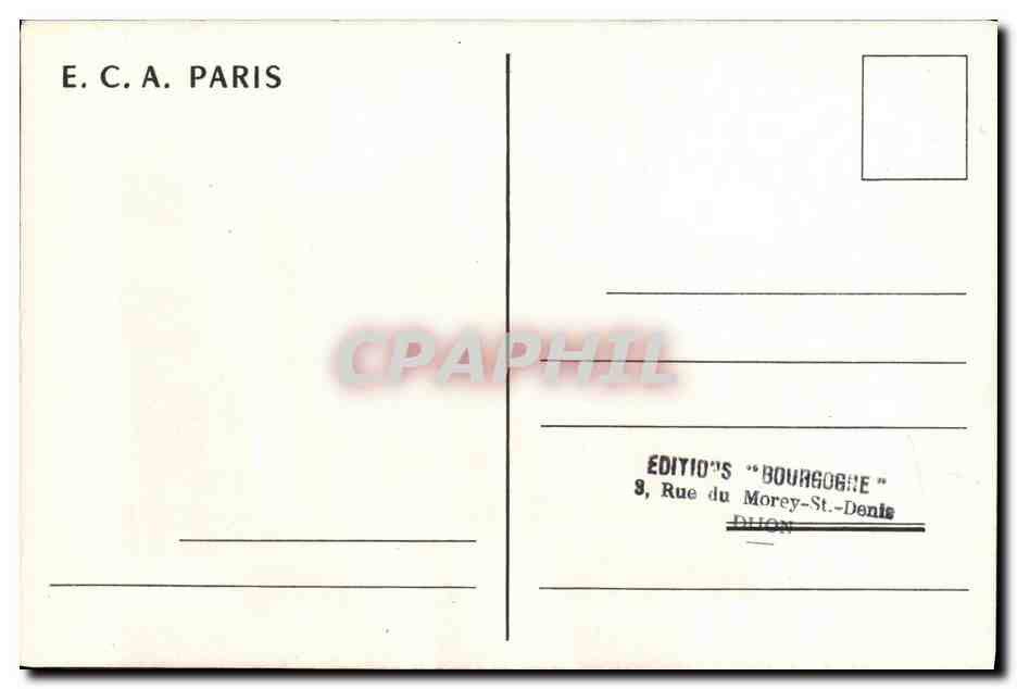 CArte Maximum Europe 1956 Reconstruire l Europe — Back