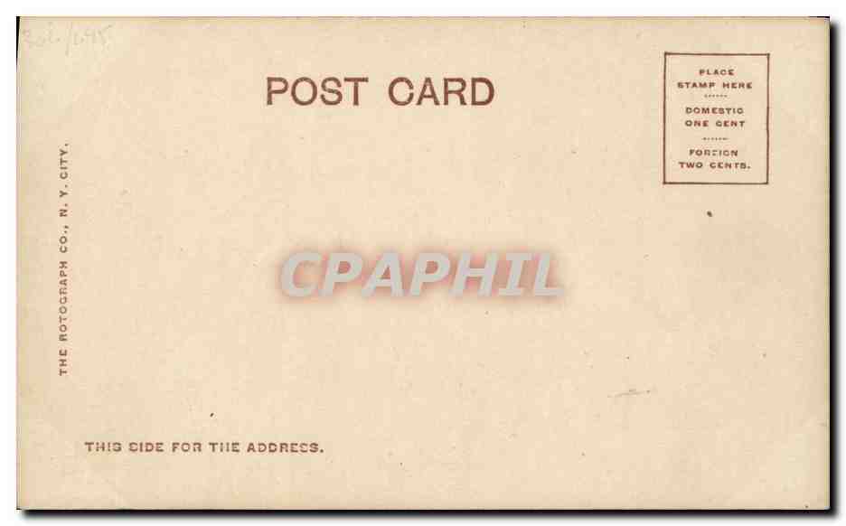 CPA Theodore Roosevelt President des Etats Unis — Rückseite